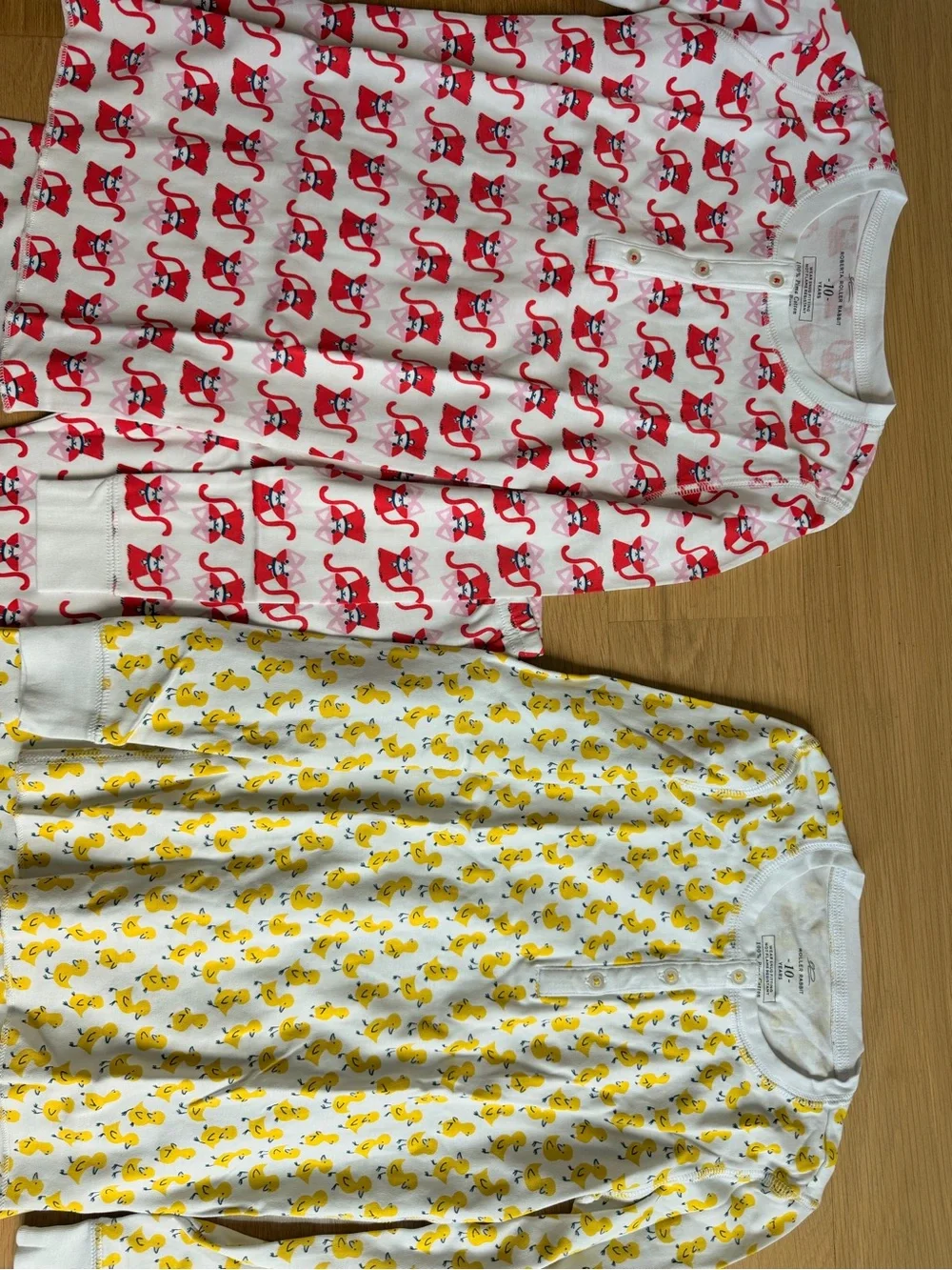 Roller Rabbit Children's  PimCotton Pajama Set with Red, Yellow, and Teal Prints